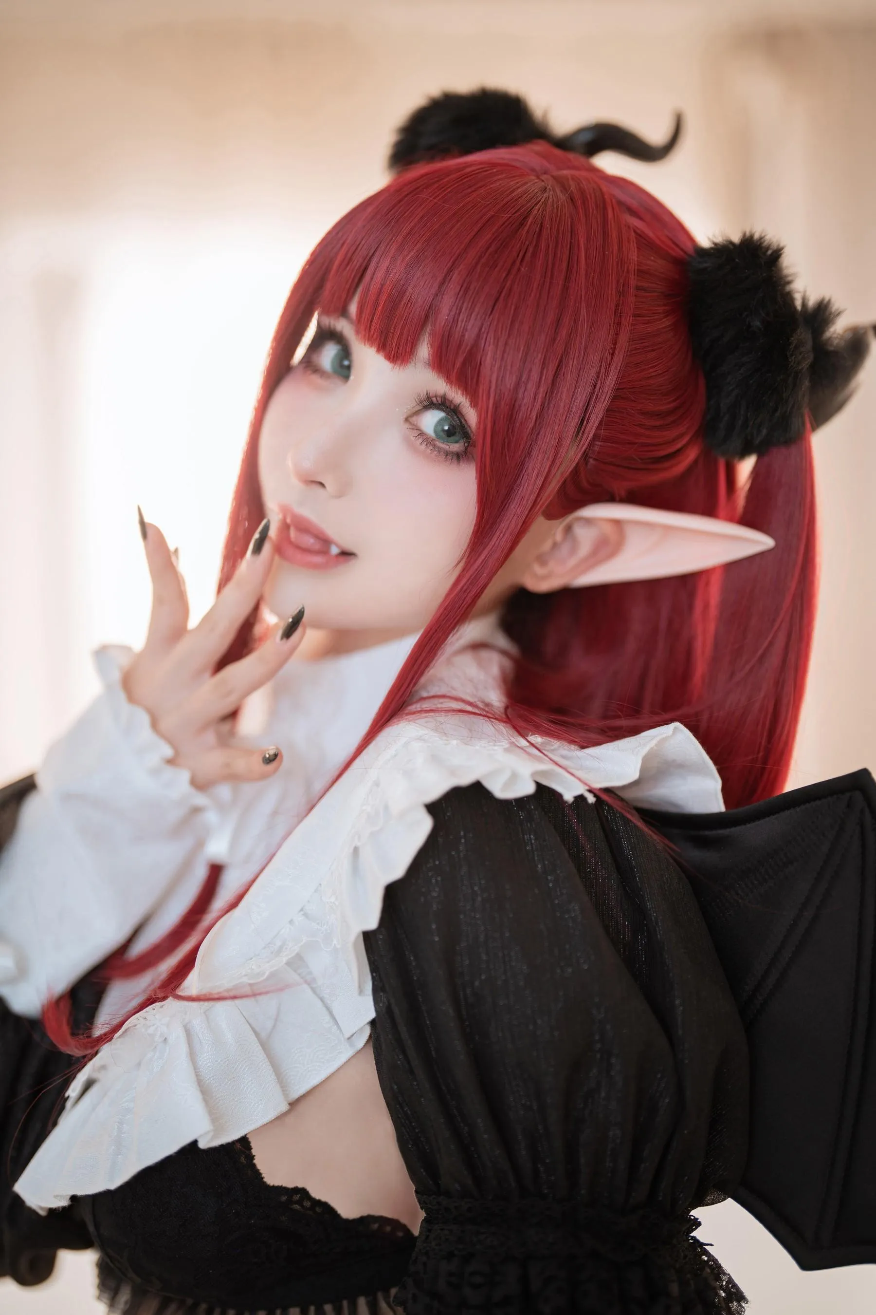 rioko凉凉子 – NO.90 喜多川海梦-梦魔利兹-正片 [41P]插图5